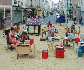 Scène du film Les plages d'Agnès