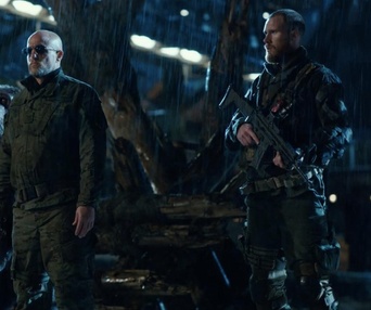 Une scène du film War for the Planet of the Apes