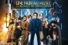 Affiche du film Une nuit au musée : La bataille du Smithsonian Affiche du film Une nuit au musée : La bataille du Smithsonian