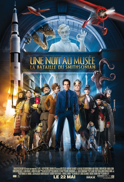 Affiche du film Une nuit au musée : La bataille du Smithsonian