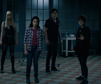 Une scène du film The New Mutants
