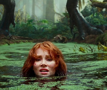 Une scène du film Jurassic World: Dominion