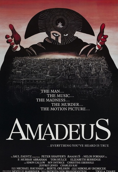 Affiche du film Amadeus