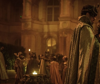 Une scène du film Les Trois Mousquetaires: D'Artagnan