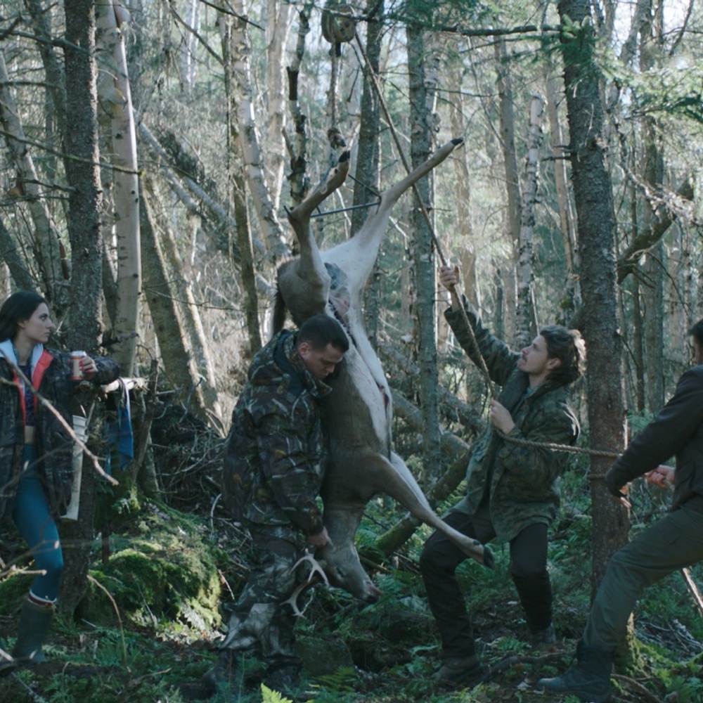 Une scène du film Jour de chasse