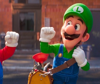 Une scène du film The Super Mario Bros. Movie