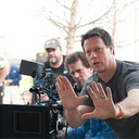 Gavin Hood sur le plateau de Ender's Game