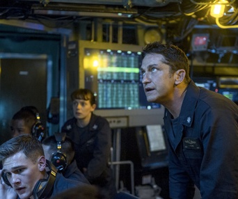 Une scène du film Hunter Killer