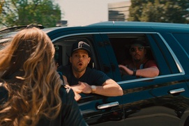 Une scène du film Entourage