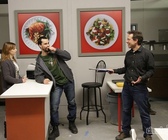 Sur le plateau de L'ange gardien