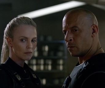 Une scène du film The Fate of the Furious