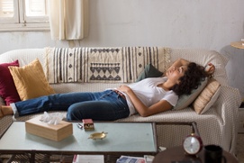 Une scène du film Un divan à Tunis Une scène du film Un divan à Tunis