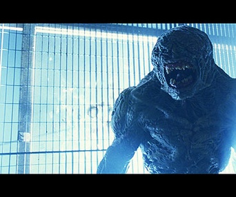 Scène du film Doom