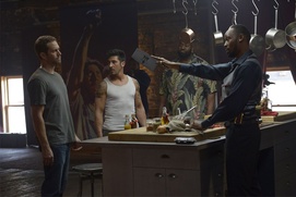 Une scène du film Brick Mansions