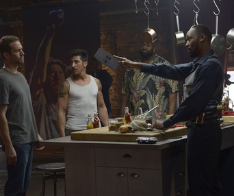Une scène du film Brick Mansions