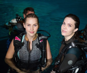 Sur le plateau du film 47 Meters Down