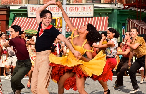 Une scène du film West Side Story