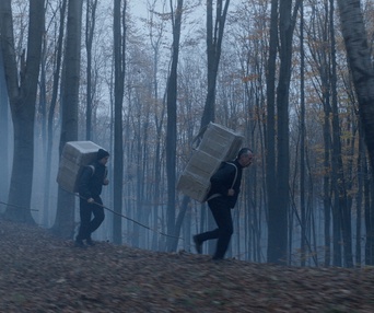 Une scène du film Pamfir