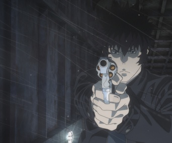 Une scène du film Psycho-Pass: Providence