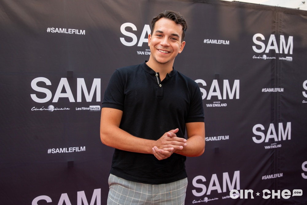 Sur le tapis rouge du film Sam