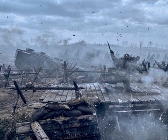 Une scène du film All Quiet on the Western Front