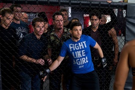 Une scène du film Entourage