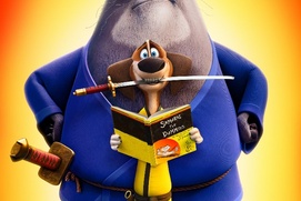 Affiche du film Paws of Fury: The Legend of Hank Affiche du film Paws of Fury: The Legend of Hank