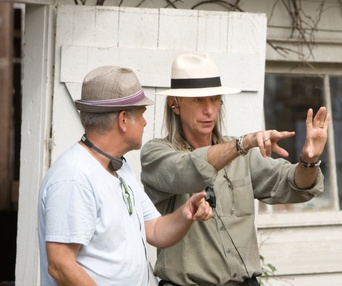 Sur le plateau du film The Lucky One