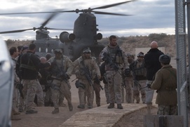 Une scène du film 12 Strong