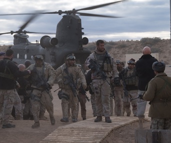 Une scène du film 12 Strong
