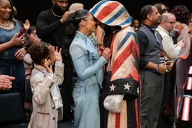 Une scène du film Creed III Une scène du film Creed III