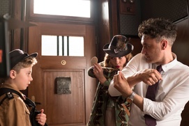 Une scène du film Jojo Rabbit Une scène du film Jojo Rabbit