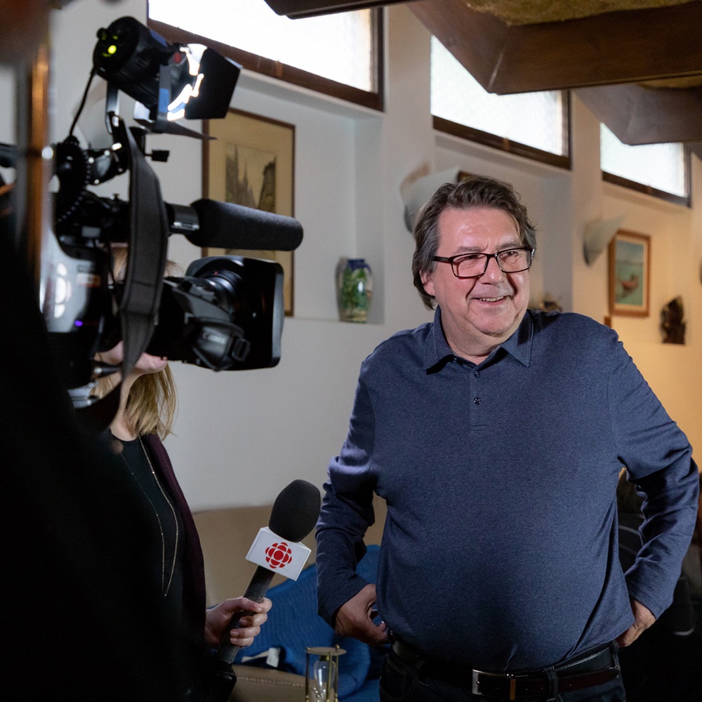 Sur le plateau du film Tu te souviendras de moi