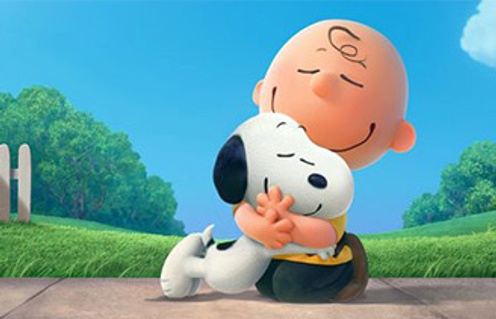 Une scène du film Peanuts