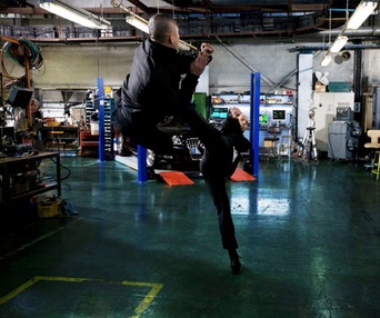 Scène du film Transporter 3