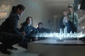 Une scène du film The Hunger Games: Mockingjay - Part 2