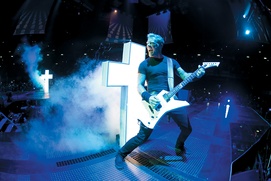 Une scène du film Metallica Through the Never Une scène du film Metallica Through the Never