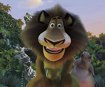 Scène du film Madagascar