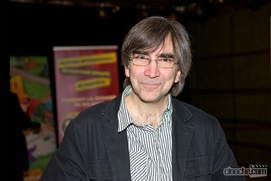 Sur le tapis rouge du film Le coq de St-Victor