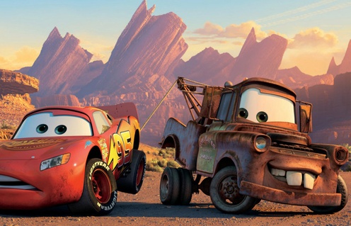 Une scène du film Cars 2