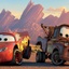 Une scène du film Cars 2