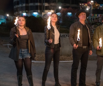 Une scène du film Zombieland: Double Tap