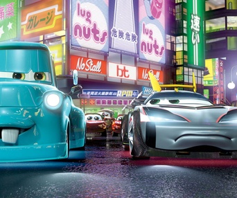 Une scène du film Cars 2