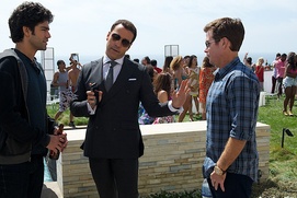 Une scène du film Entourage
