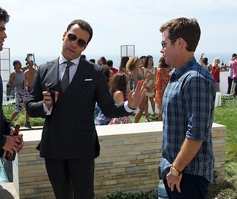 Une scène du film Entourage