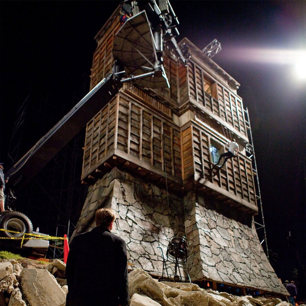Sur le plateau du film Inception