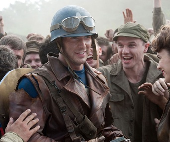 Une scène du film Captain America: The First Avenger