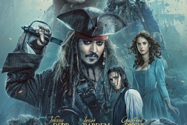 Affiche du film Pirates of the Caribbean Dead Men Tell No Tales Affiche du film Pirates of the Caribbean Dead Men Tell No Tales