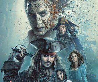 Affiche du film Pirates of the Caribbean Dead Men Tell No Tales