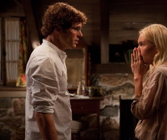 Une scène du film Straw Dogs
